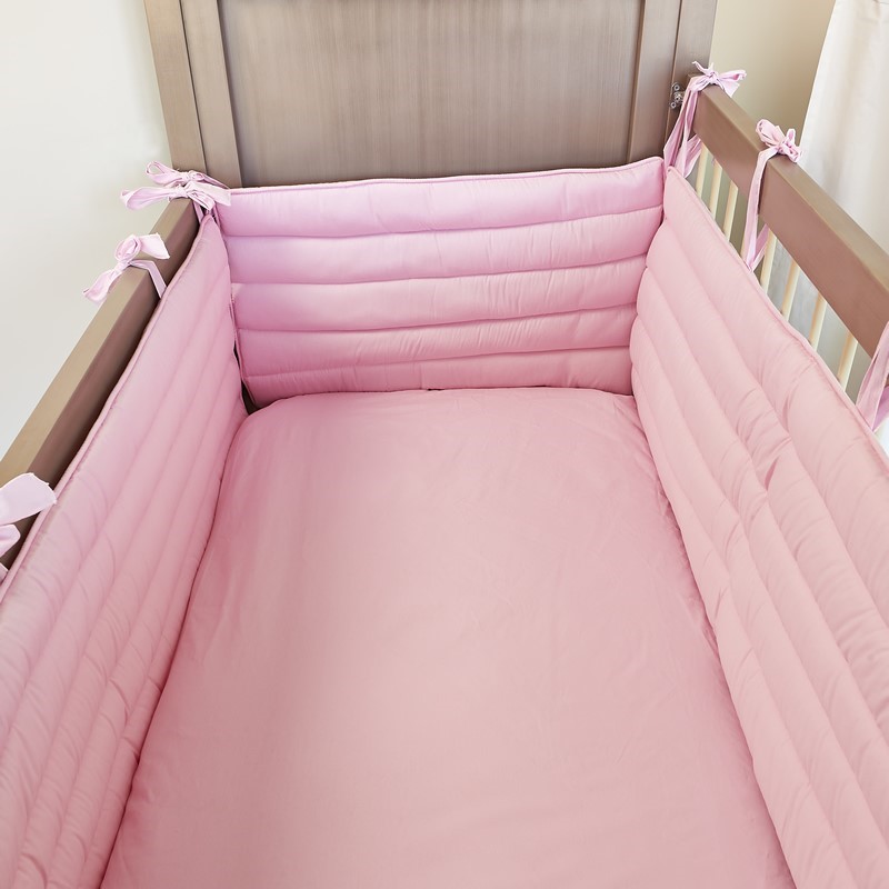 Aybi Baby Basic Kenar Koruma Seti 70x130 cm Pembe