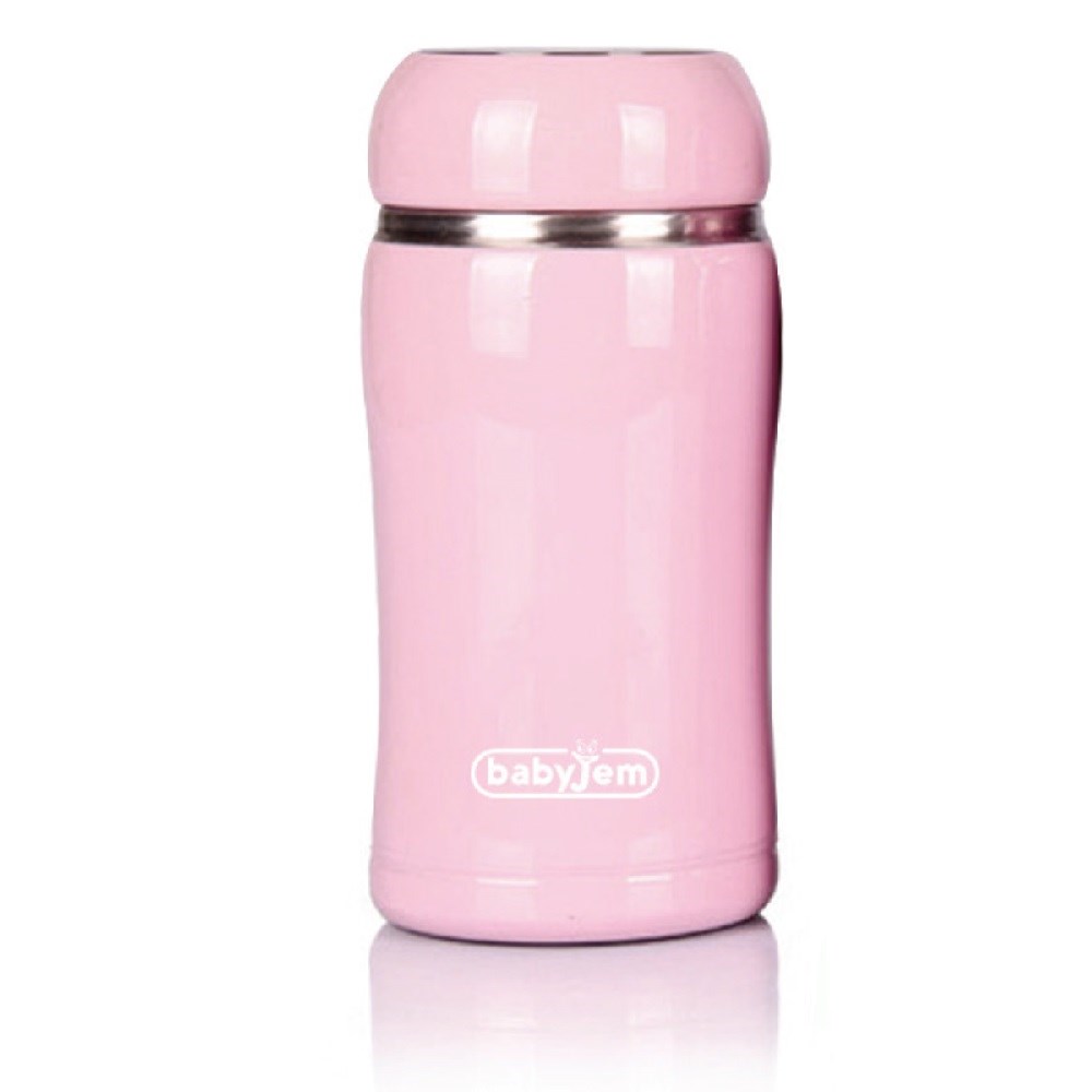 BabyJem Tombul Bebek Termosu 320 ml Pembe