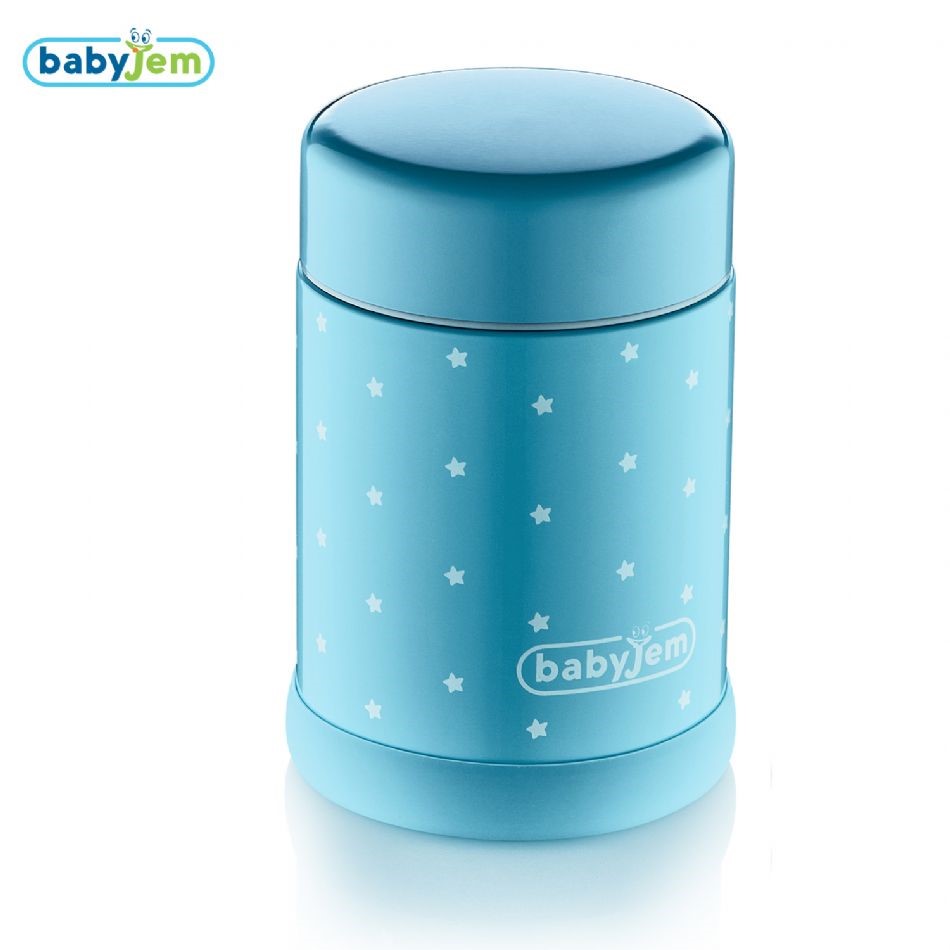 BabyJem Mama Termosu 350 ml Mavi
