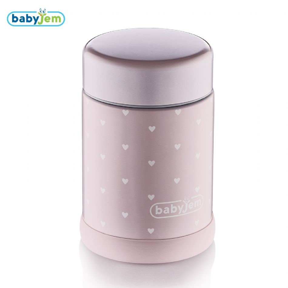 BabyJem Mama Termosu 350 ml Pembe