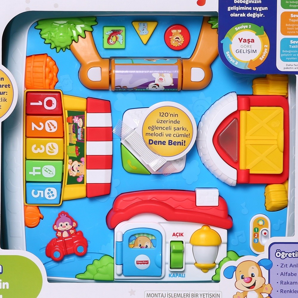Fisher Price Eğitici Köpekçiğin Aktivite Masası Orjinal