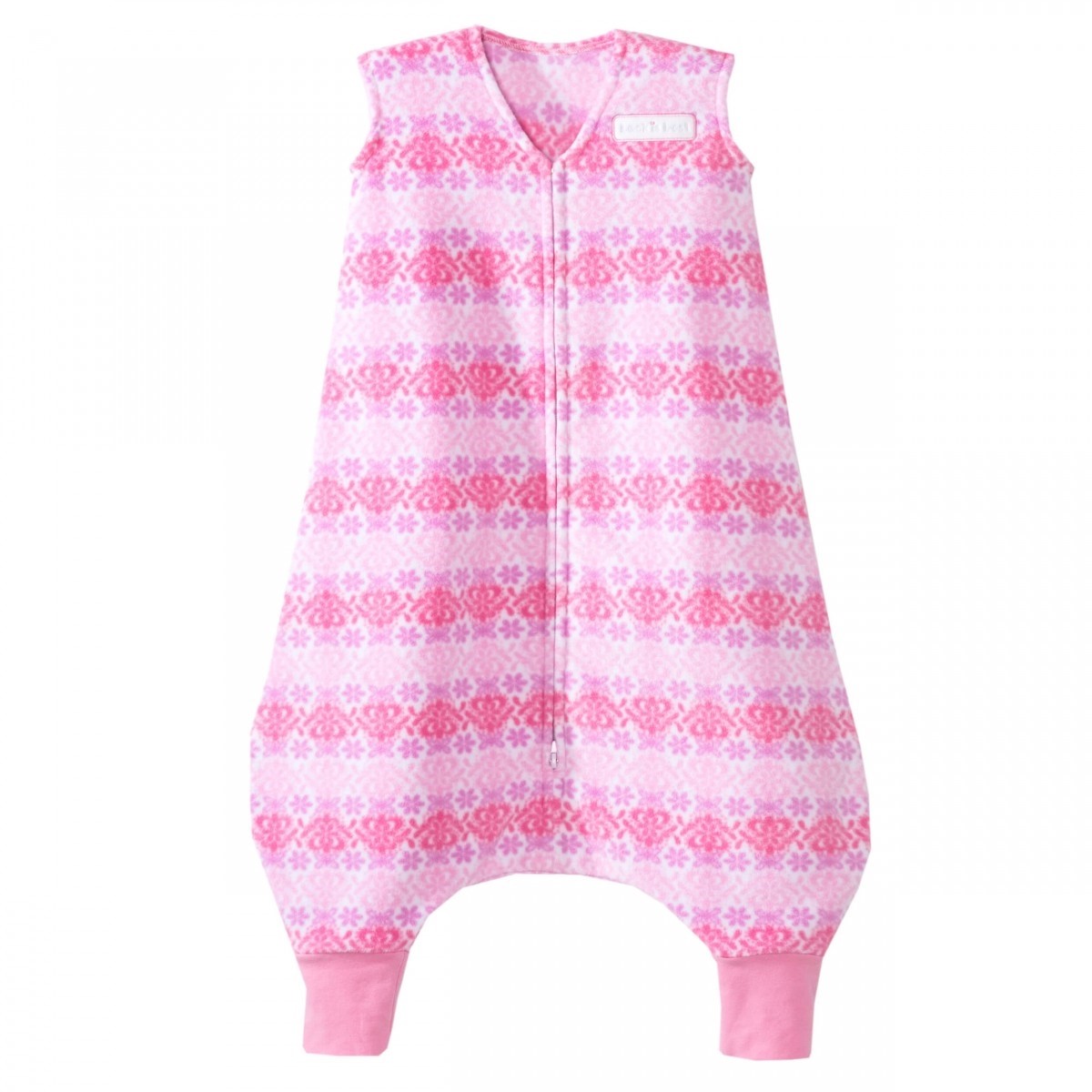 HALO SleepSack Polar Ayaklı Uyku Tulumu - Pembe Kelebekli Pembe