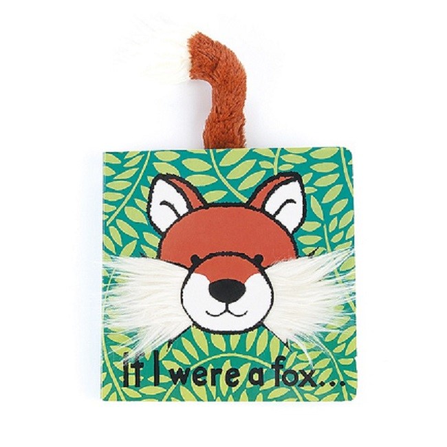 Jellycat Kitap Tilki /If I Were a Fox Board Book Orjinal