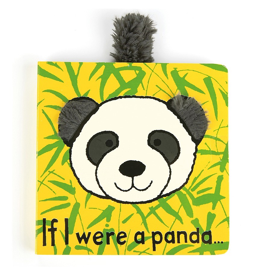 Jellycat Kitap Panda /If I Were a Panda Board Book Orjinal
