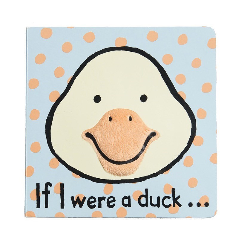 Jellycat Kitap Duck/If I Were a Duck Book Orjinal