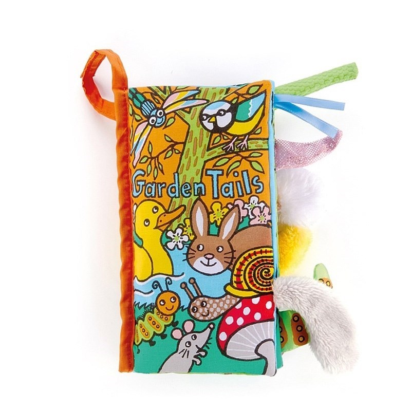 Jellycat Bez Kitap/Garden Tails Book Eğitici Kitap Orjinal