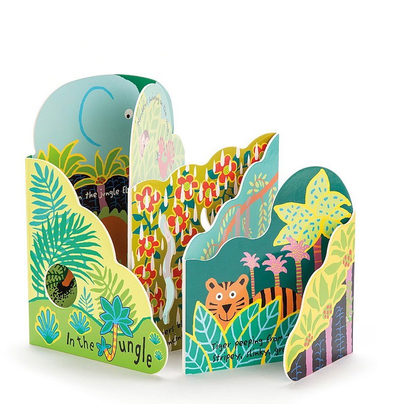 Jellycat Eğitici Kitap/ In The Jungle Orjinal