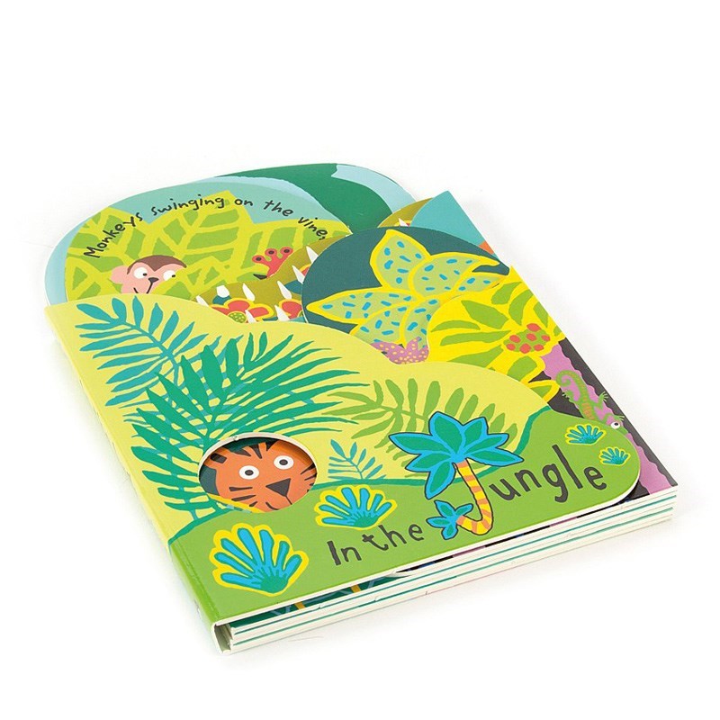 Jellycat Eğitici Kitap/ In The Jungle Orjinal