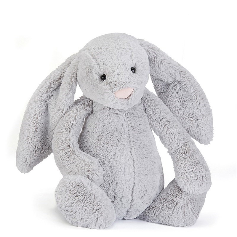 Jellycat Bashful Silver Bunny Uyku Arkadaşım Mega Boy