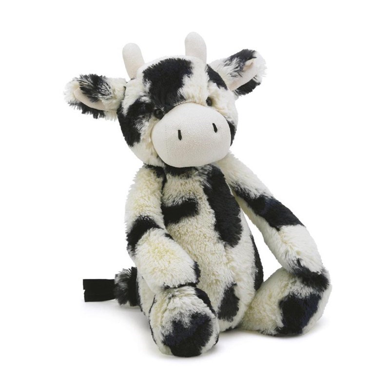 Jellycat Bashful İnek Orta Boy Uyku Arkadaşım Orjinal