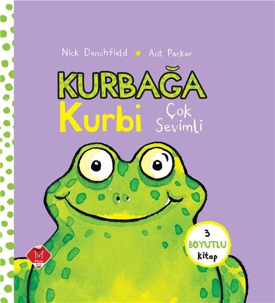 Mikado 3B Kurbağa Kubi Çok Sevimli 3+ Yaş Orjinal