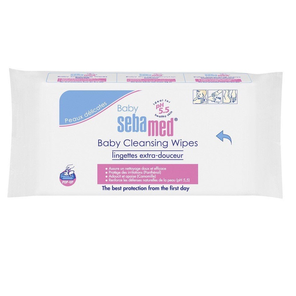 Sebamed Bebek Islak Temizleme Mendili 54´lü Orjinal