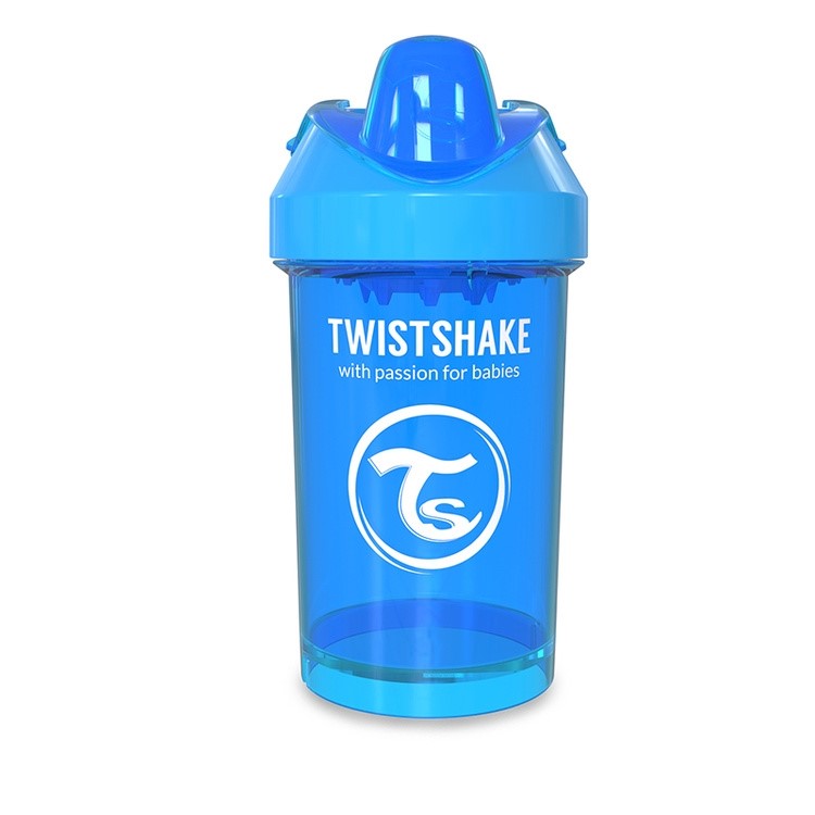 Twistshake KidCup Suluk 8 Ay+ 300 ml Mavi Orjinal