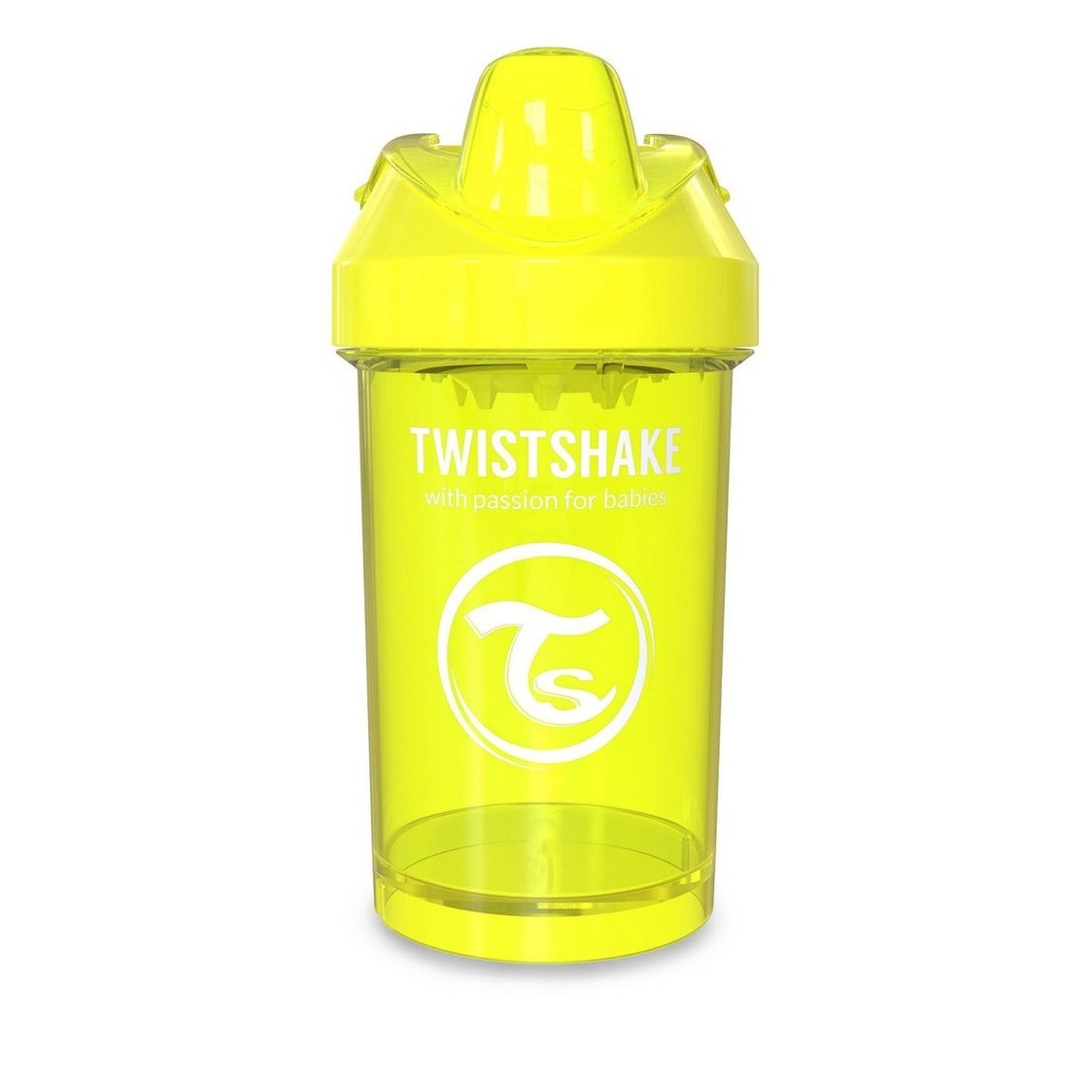 Twistshake KidCup Suluk 8 Ay+ 300 ml Sarı Orjinal