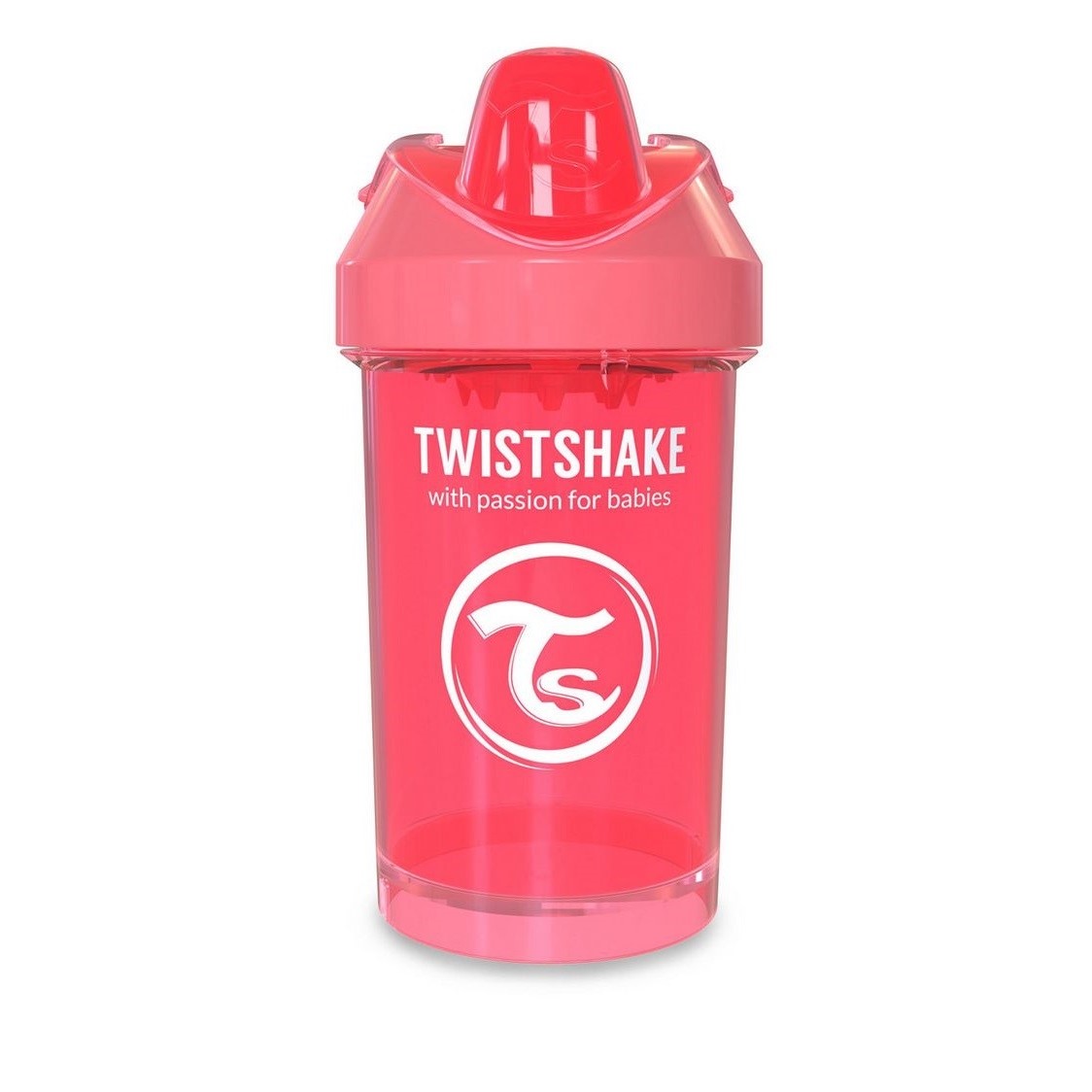 Twistshake Crawler Cup Suluk 8 Ay+ 300 ml Şeftali Orjinal