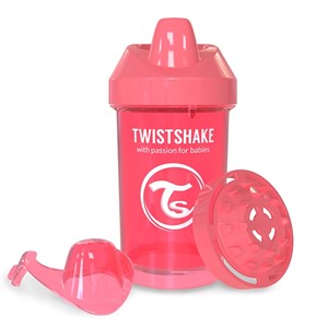 Twistshake Crawler Cup Suluk 8 Ay+ 300 ml Şeftali