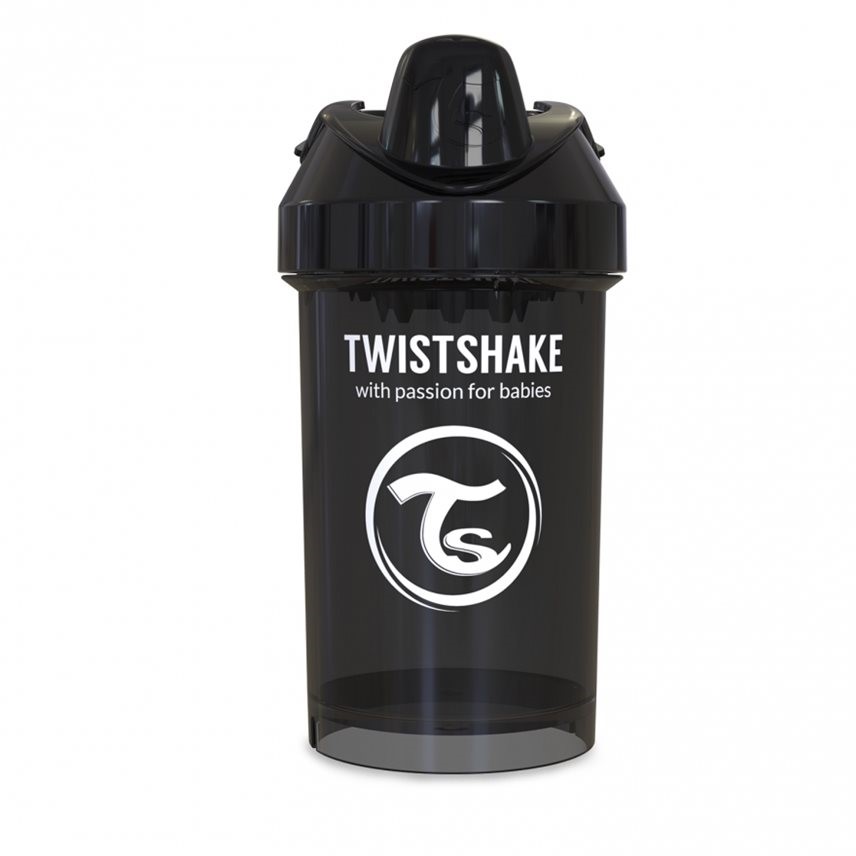 Twistshake Crawler Cup Suluk 8 Ay+ 300 ml Siyah Orjinal