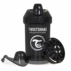 Twistshake Crawler Cup Suluk 8 Ay+ 300 ml Siyah