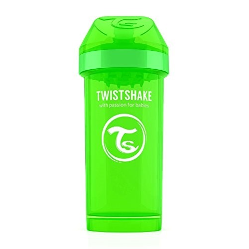 Twistshake KidCup Suluk 12 Ay+ 360 ml Yeşil Orjinal