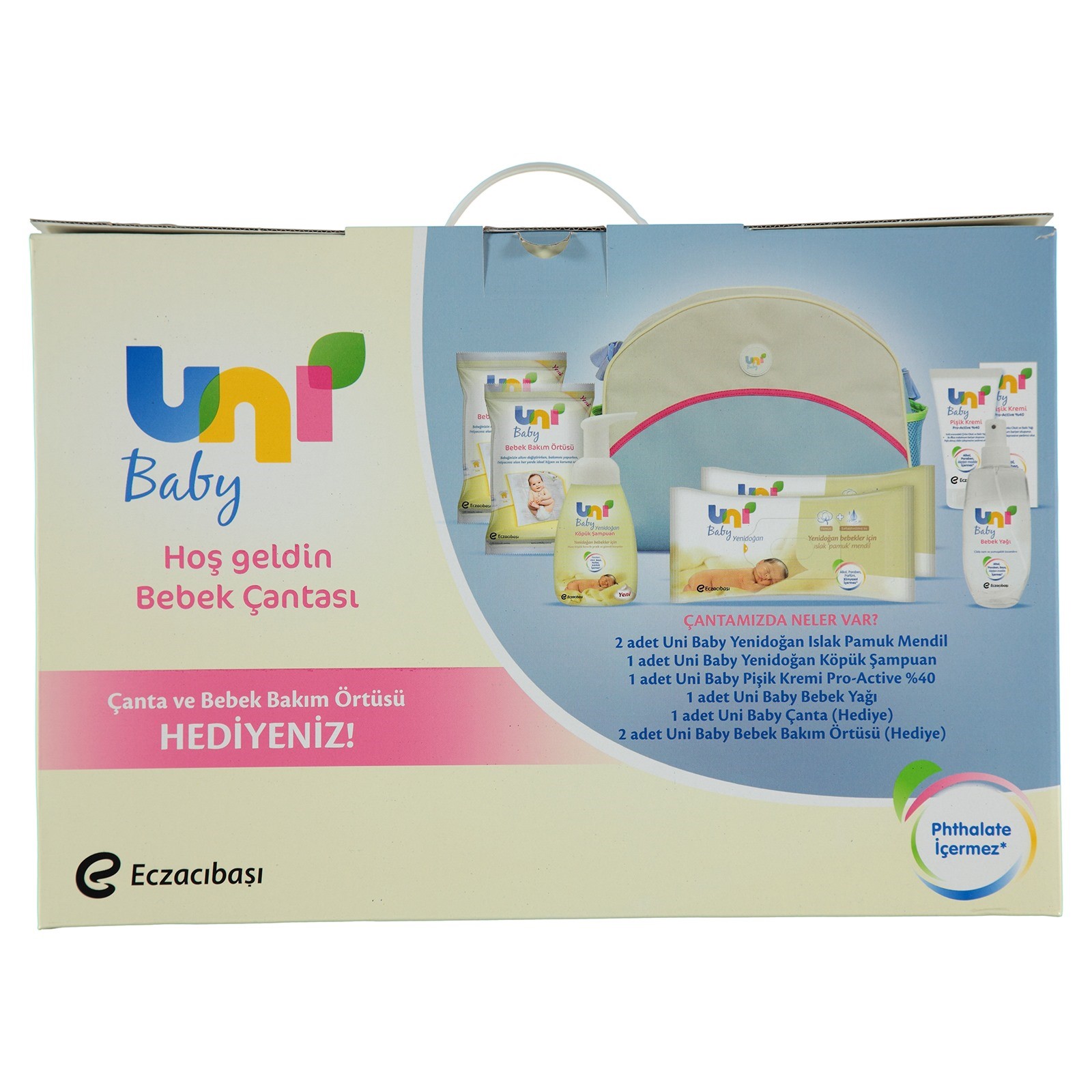 Uni Baby Yenidoğan Bakım Çantası Orjinal