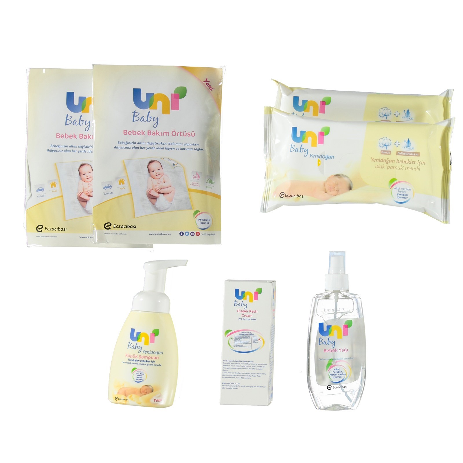 Uni Baby Yenidoğan Bakım Çantası Orjinal