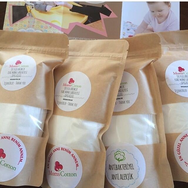 Moms Cotton Kullan At Antibakteriyel Klozet Kılıfı 5li Paket Orjinal