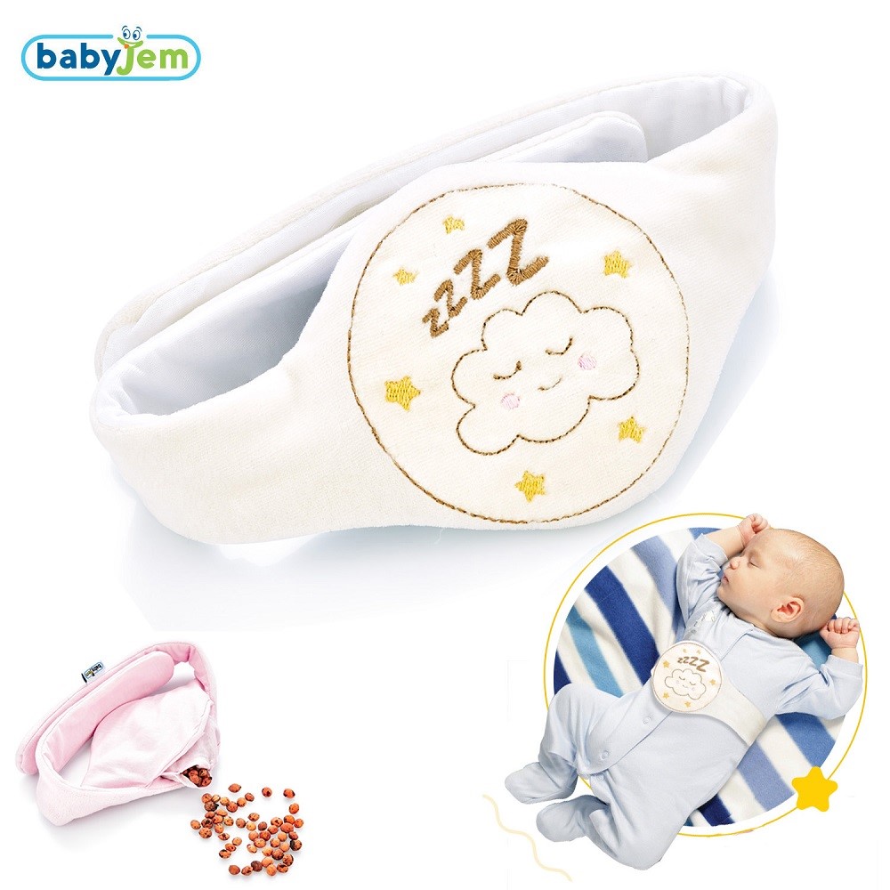 BabyJem Kiraz Çekirdekli Gaz Giderici Kemer Beyaz