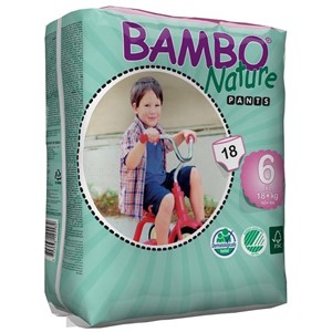 Bambo Nature No:6 Alıştırma Külodu 18 kg+ (18 adet)