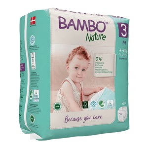 Bambo Nature No:3 Bebek Bezi 4-8 kg (28Adet)