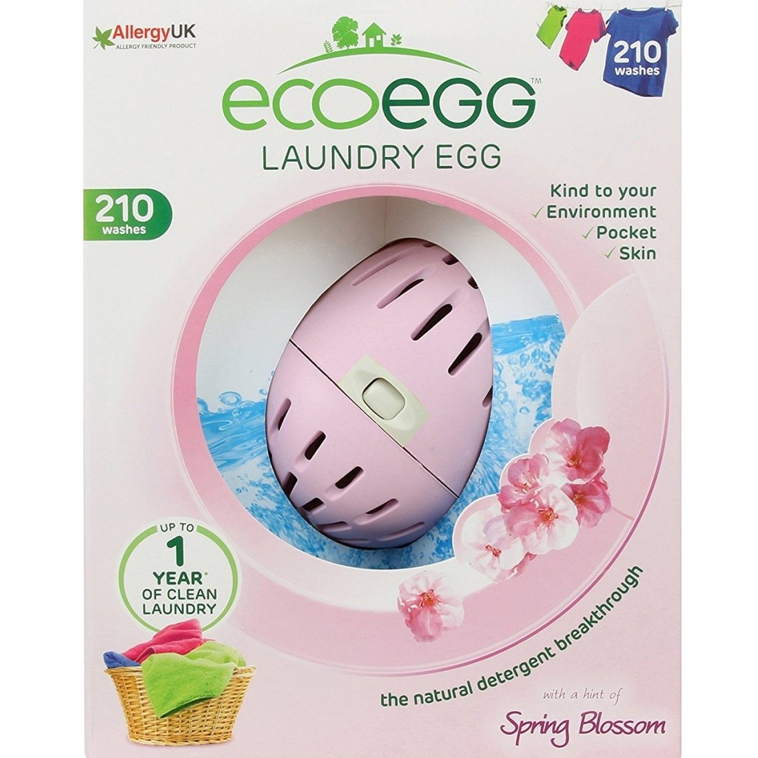EcoEgg Ekolojik 210 Yıkama - Bahar Çiçeği Orjinal