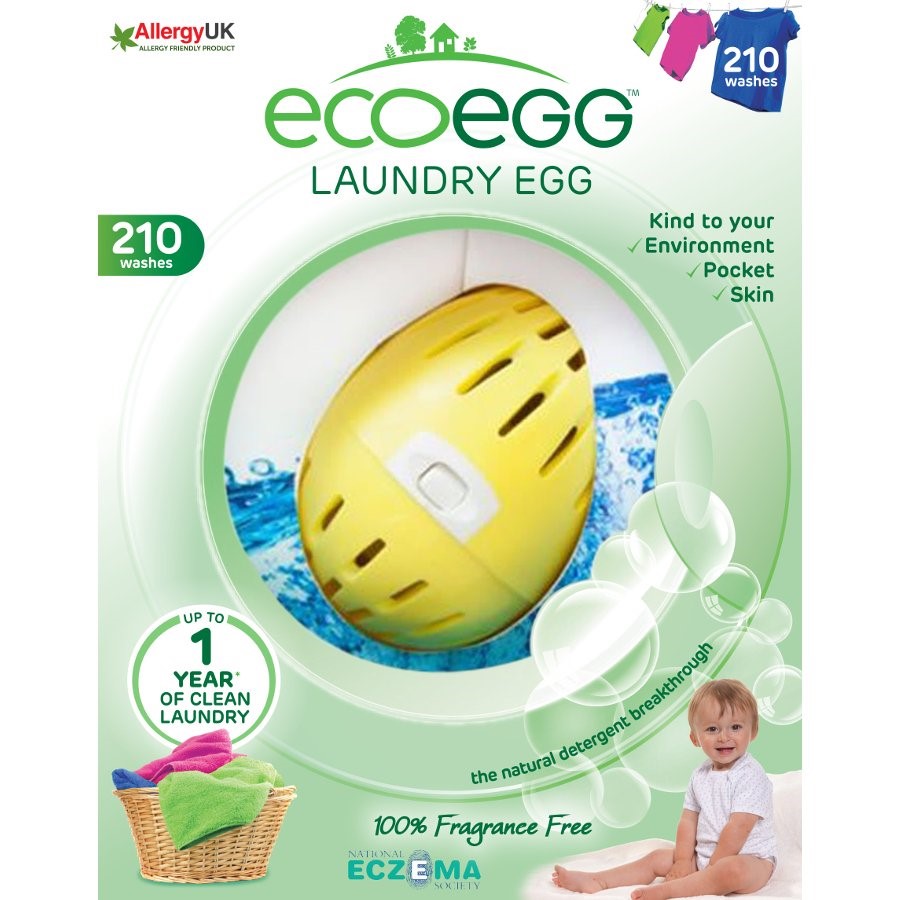 EcoEgg Ekolojik 210 Yıkama - Kokusuz Orjinal