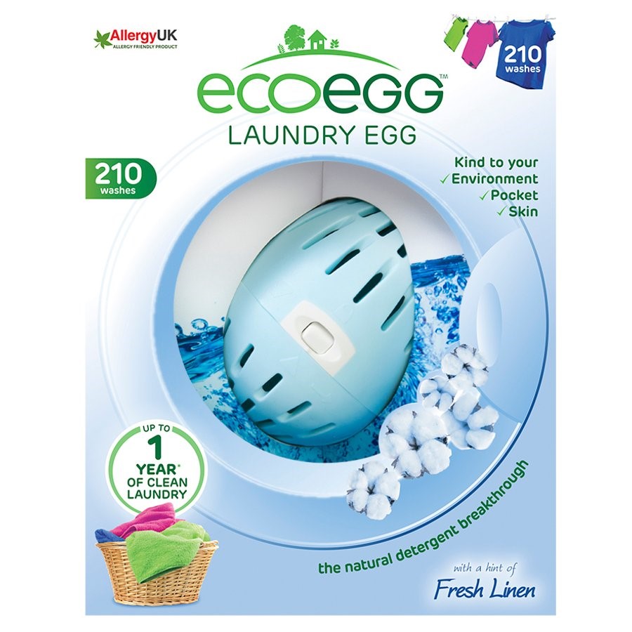 EcoEgg Ekolojik 210 Yıkama - Taze Keten Orjinal