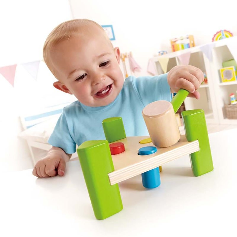 Hape Ahşap Oyuncak - Küçük Çekiç Oyunu 12 Ay+ Orjinal