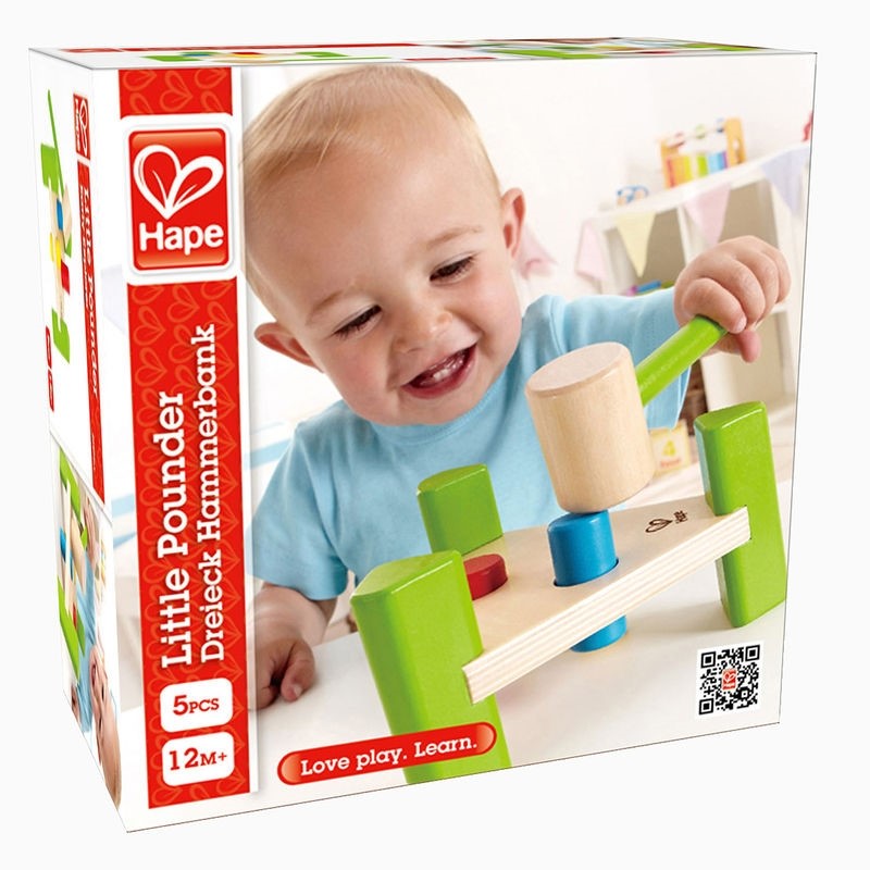 Hape Ahşap Oyuncak - Küçük Çekiç Oyunu 12 Ay+ Orjinal