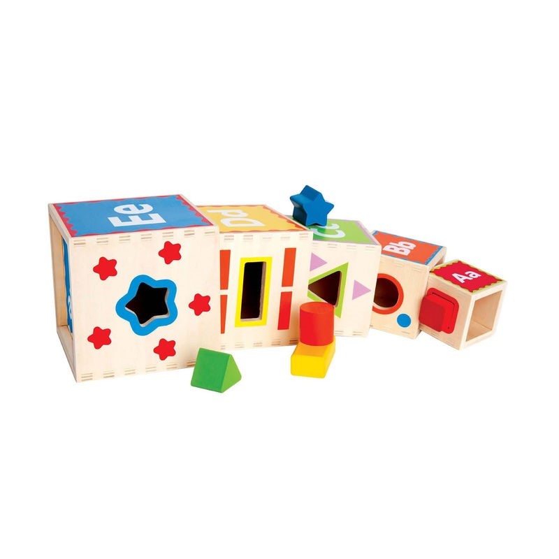 Hape Ahşap Oyuncak - Oyun Piramiti 18 Ay+ Orjinal