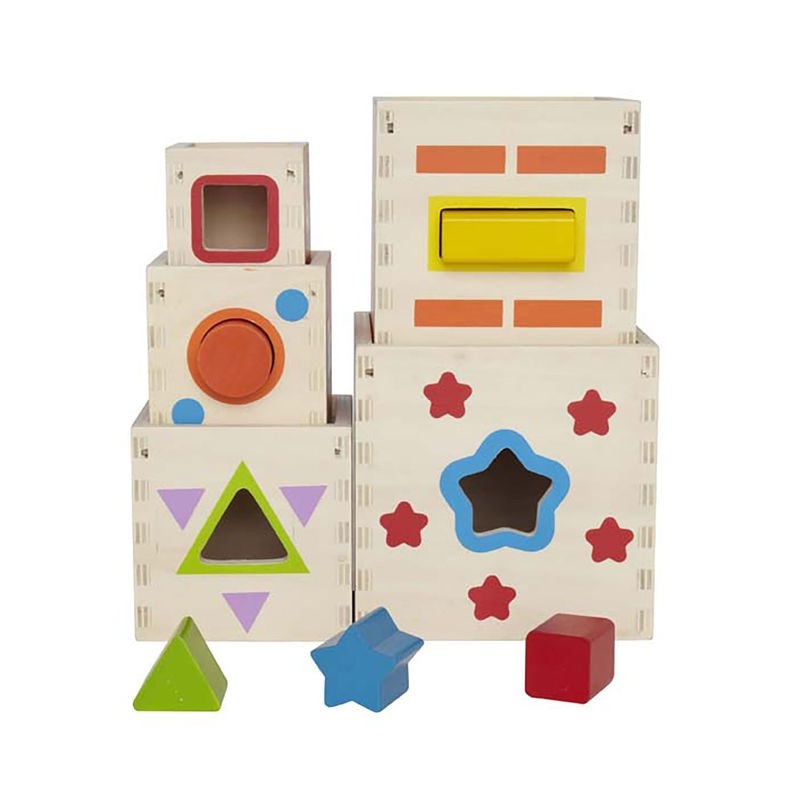 Hape Ahşap Oyuncak - Oyun Piramiti 18 Ay+ Orjinal
