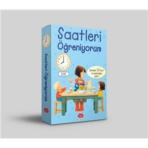 Mikado Zeka Kartları Saatleri Öğreniyorum 2-4 Yaş Orjinal