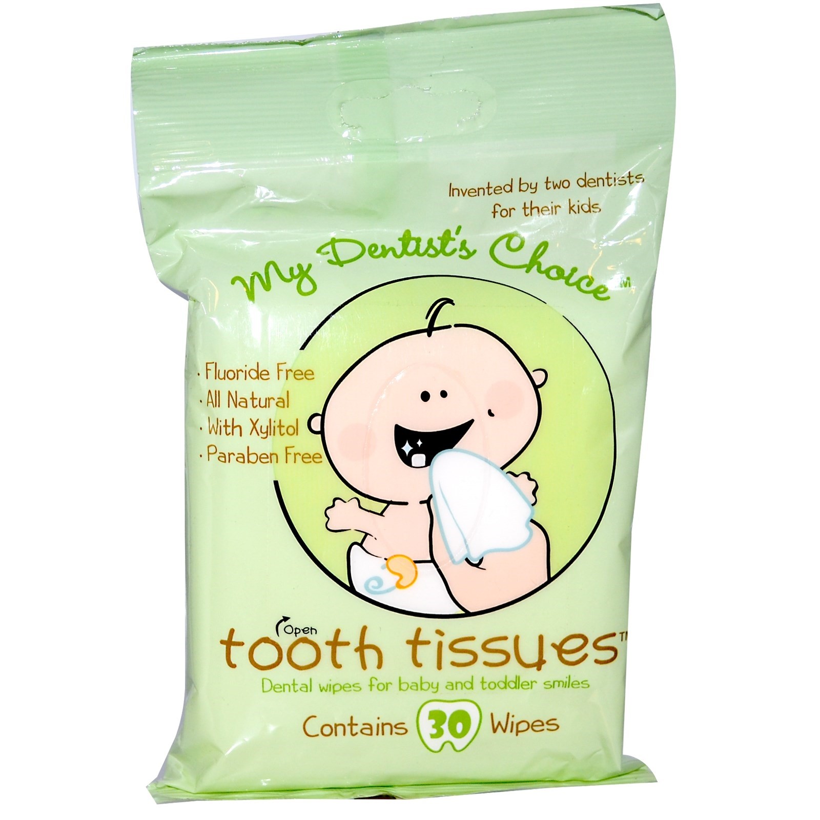 Tooth Tissues Diş Temizleme Mendili Orjinal