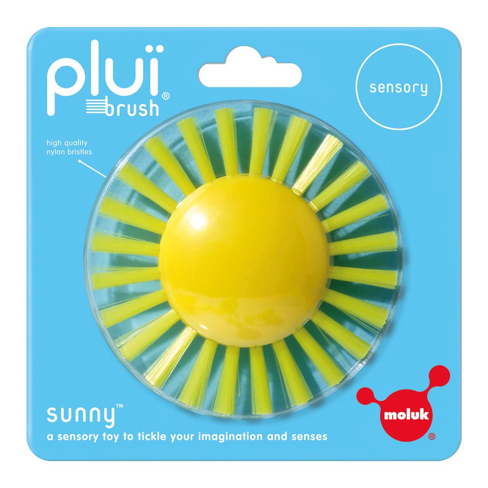 Moluk Design Plui Brush Sunny Yellow 3 Yaş+ Orjinal
