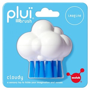 Moluk Design Plui Brush Cloudy White/Blue 3 Yaş+