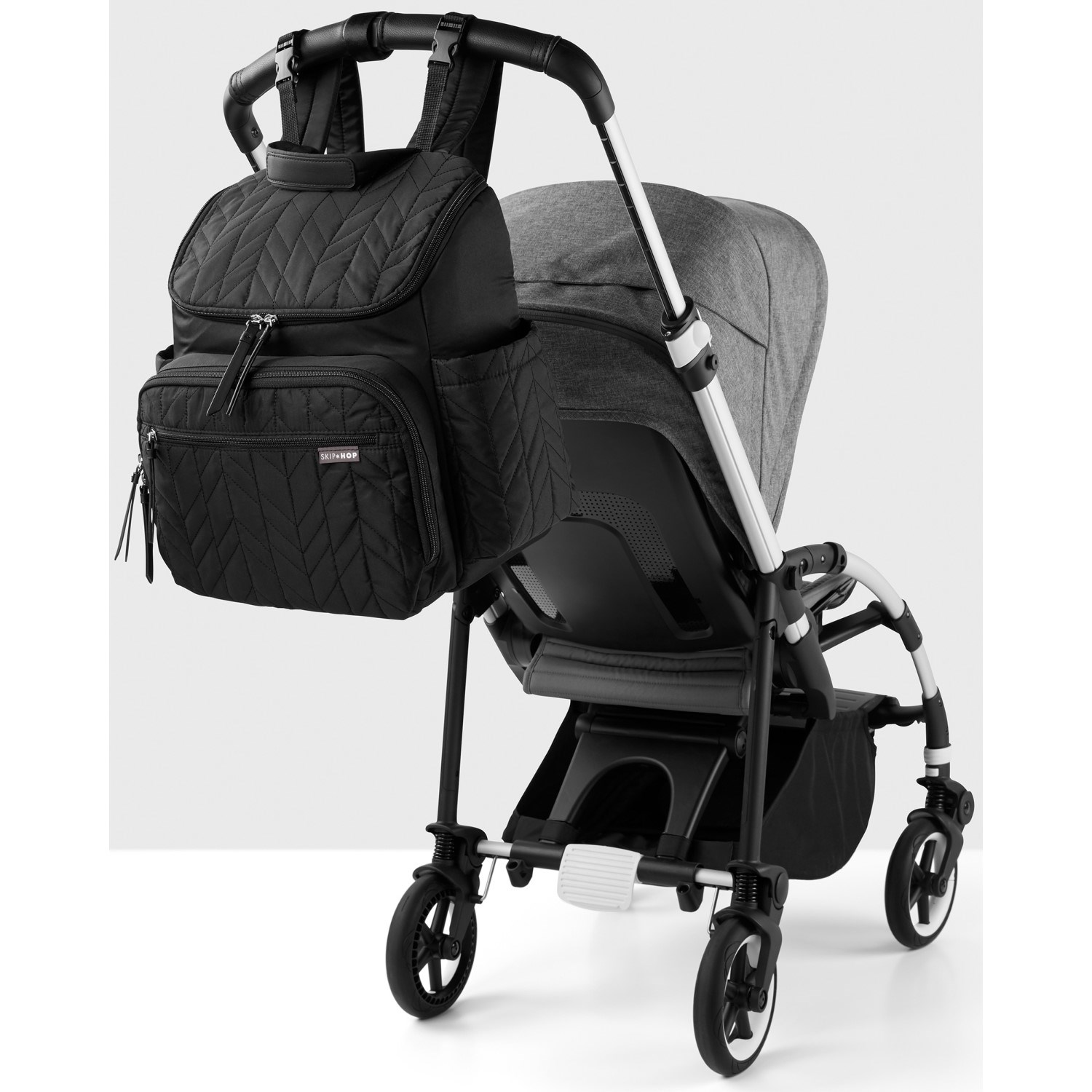 Skip Hop Forma Bebek Bakım Sırt Çantası Jet Black Orjinal