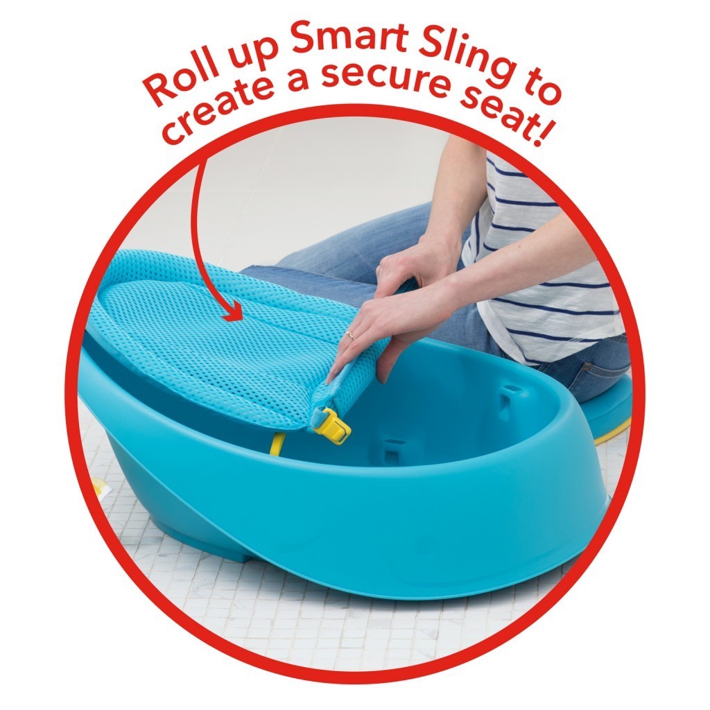 Skip Hop Moby 3´ü 1 Arada Akıllı Küvet Mavi