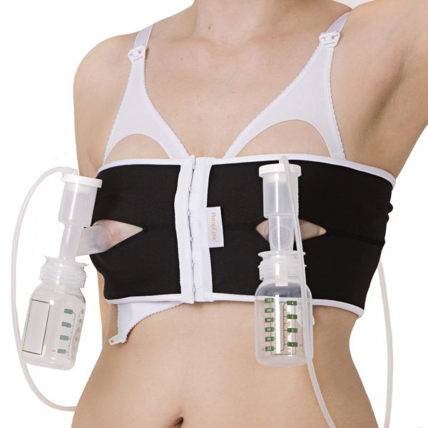 Snugabell  PumpEase Süt Sağma Büstiyeri Tuxedo Siyah