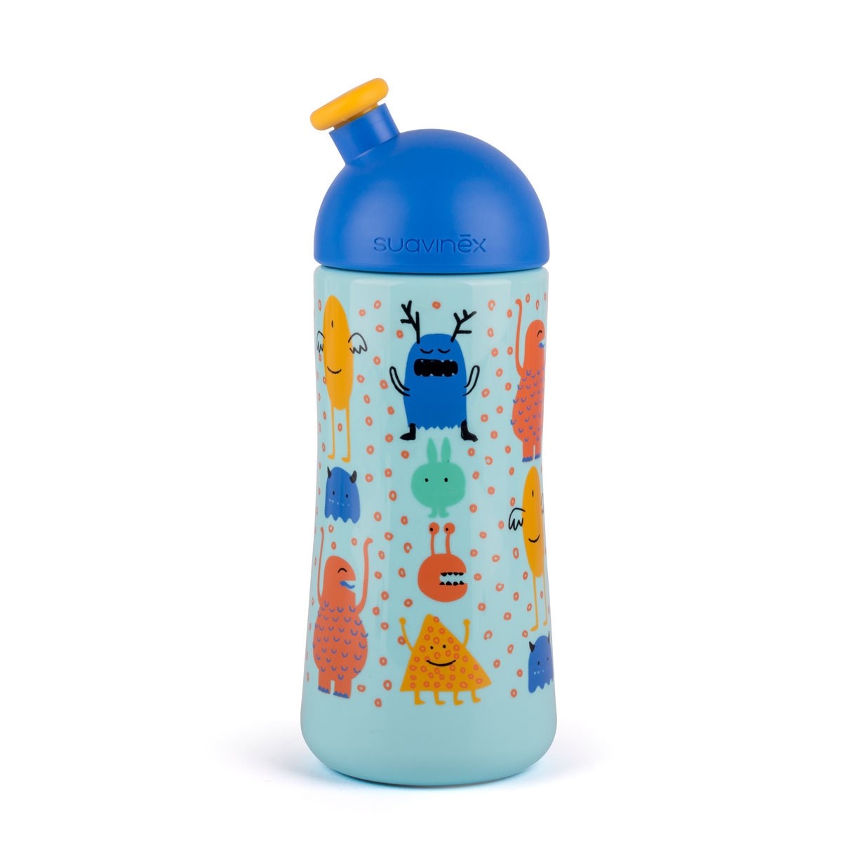 Suavinex Sport Cup Bastır Çek Ağızlıklı Bardak 360 ml Mavi