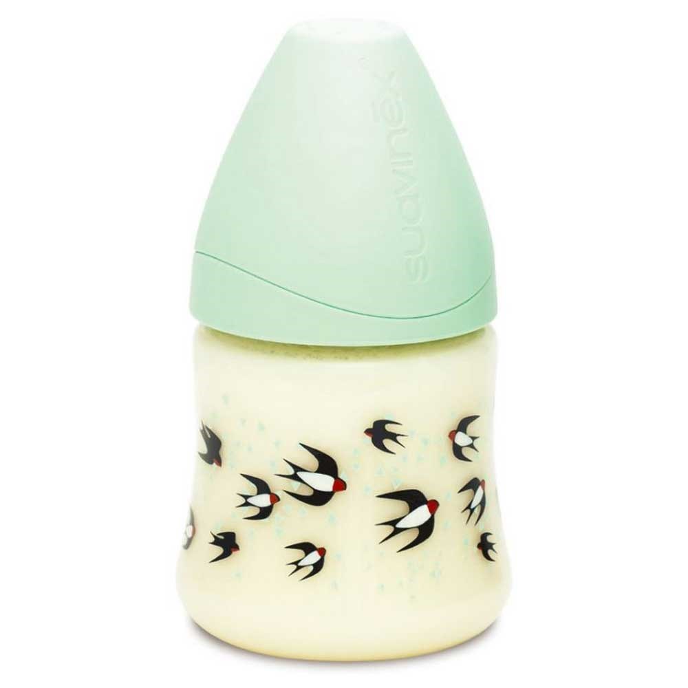 Suavinex Silikon Uç Pp Geniş Ağız Biberon 150 ml Turkuaz