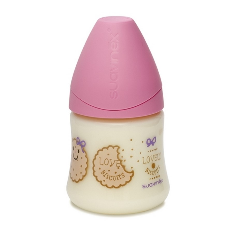 Suavinex Silikon Uç Pp Geniş Ağız Biberon 150 ml Pembe