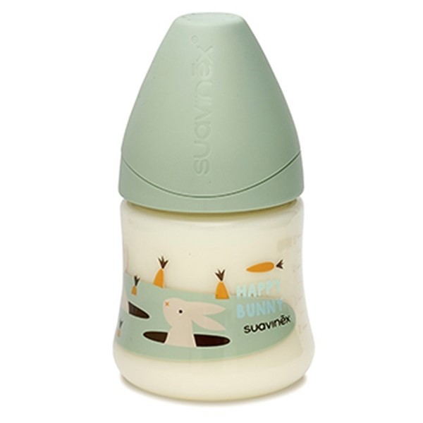Suavinex Silikon Uç Pp Geniş Ağız Biberon 150 ml Yeşil