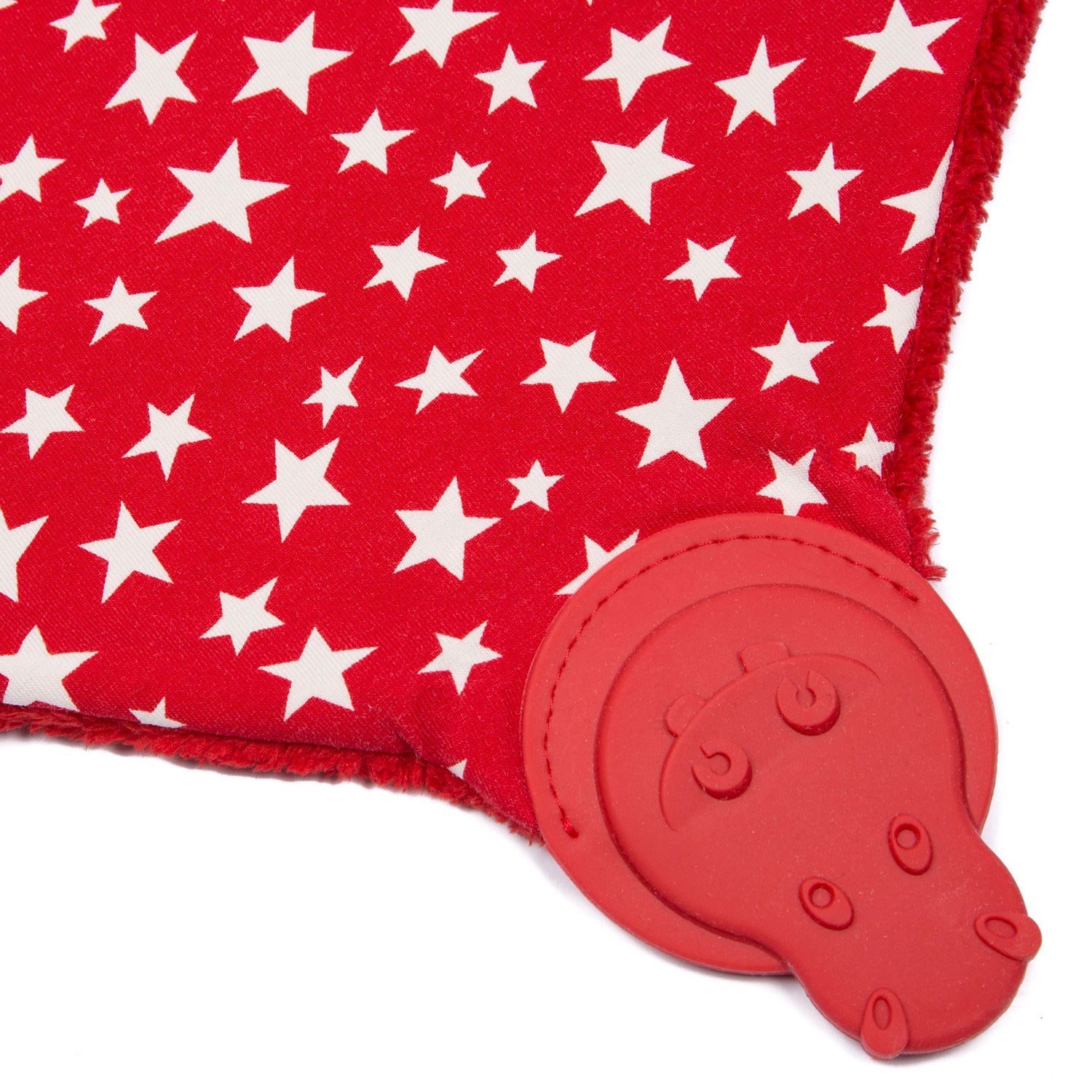 Cheeky Chompers Diş Kaşıyıcılı Uyku Arkadaşı - Red Stars Orjinal