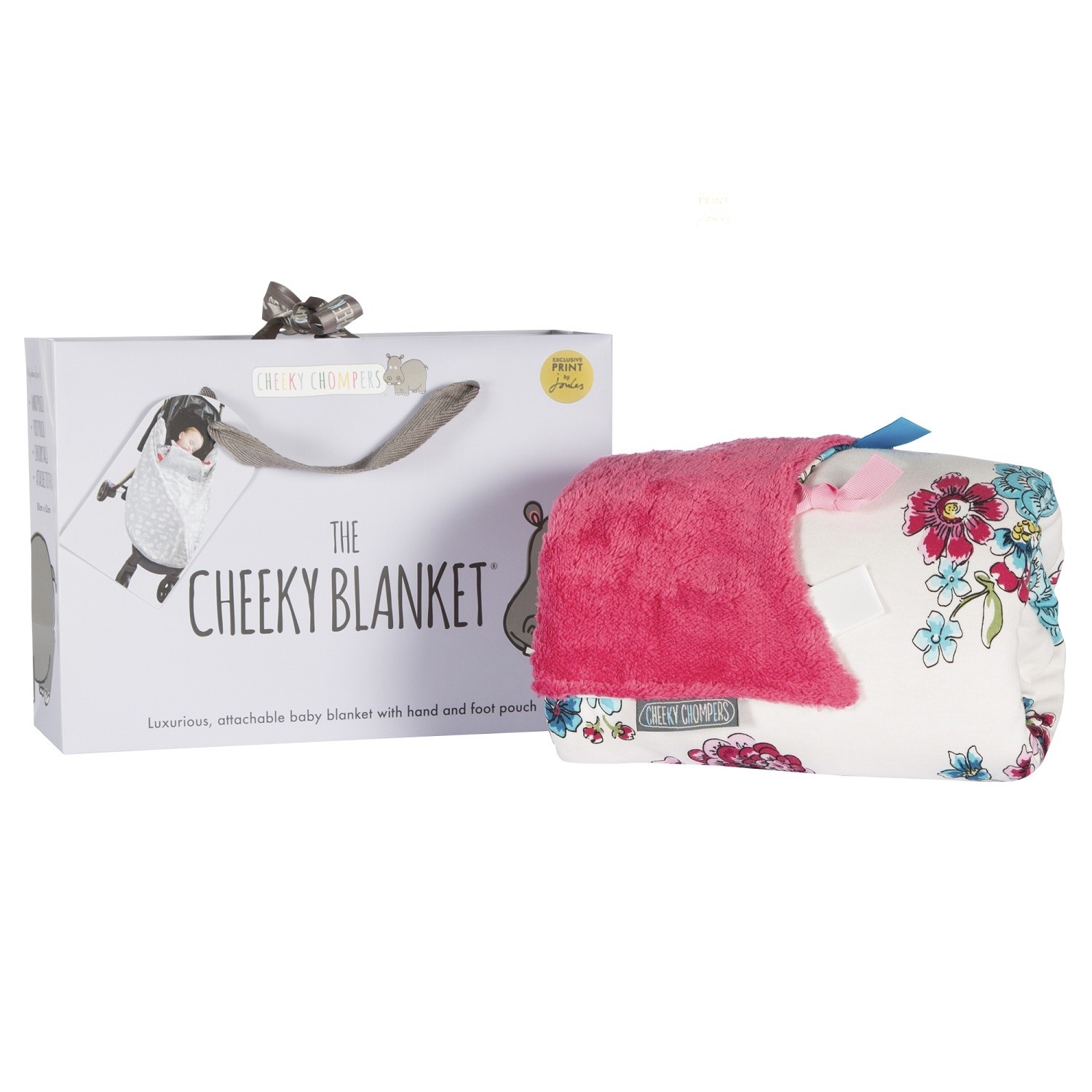 Cheeky Chompers Bebek Battaniyesi - Anna Floral Orjinal
