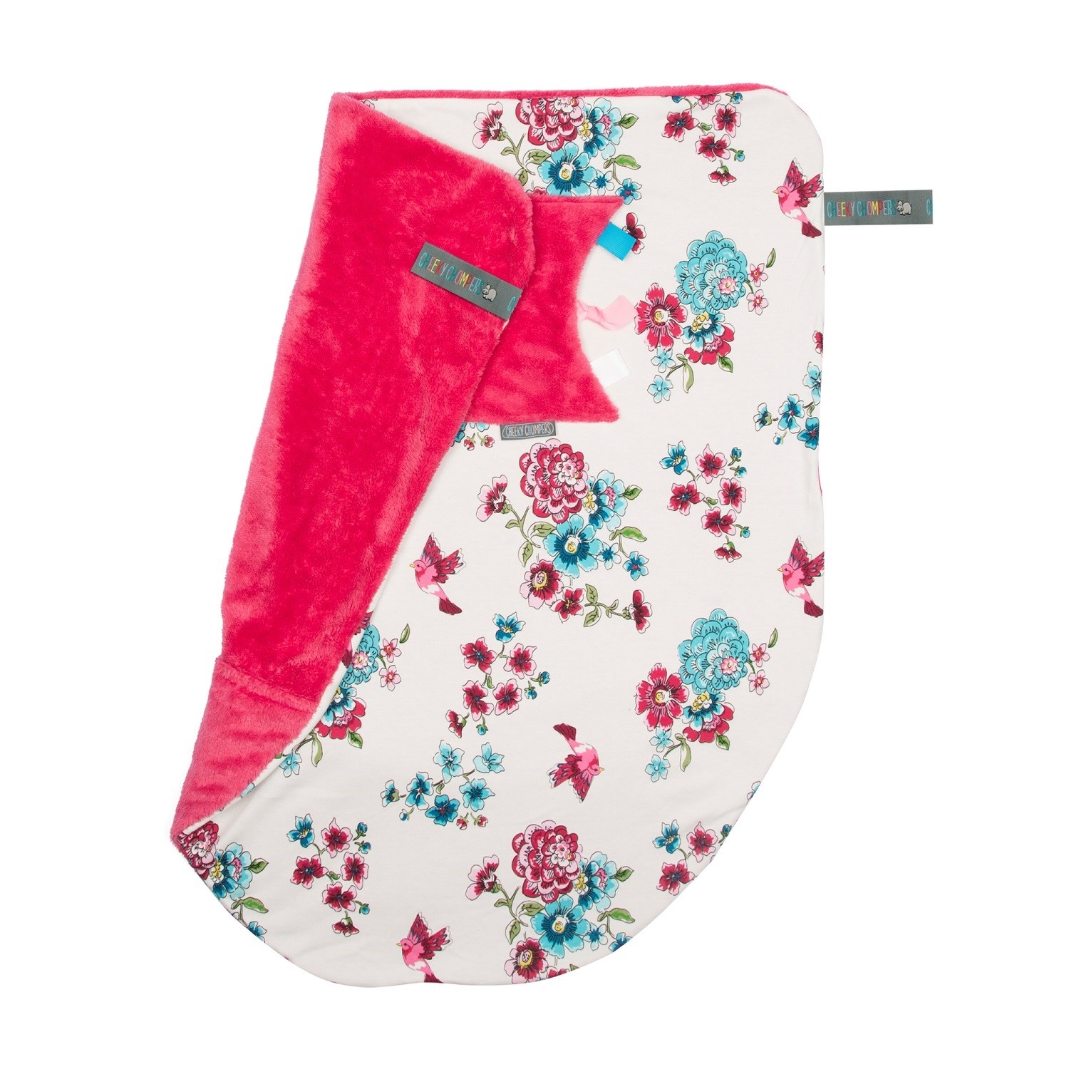 Cheeky Chompers Bebek Battaniyesi - Anna Floral Orjinal